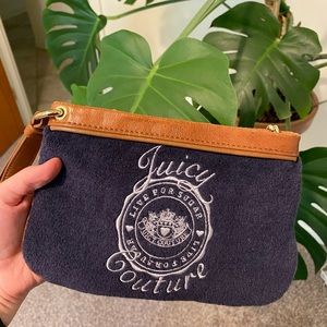 Juicy Couture purse/hand bag with wrist strap